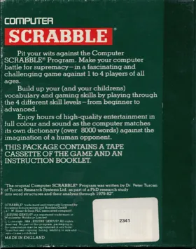 Scrabble (1984)(Leisure Genius)[SCRABLE] box cover back